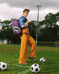 SHARK CENTRAL BUBBLE SHARK (PRPLE) BACKPACK