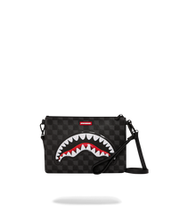 SHARKS IN PARIS HYPER PUFF CROSSOVER CLUTCH