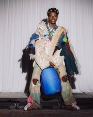 SHARK CENTRAL ALL STAR (BLUE IRIDESCENT) BACKPACK