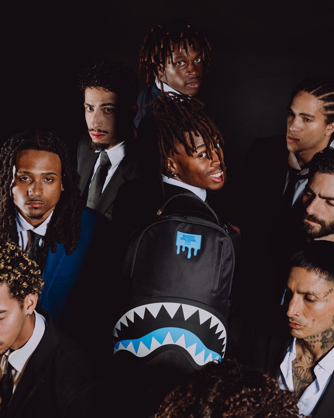 SHARK CENTRAL PASSPORT (BLUE) BACKPACK