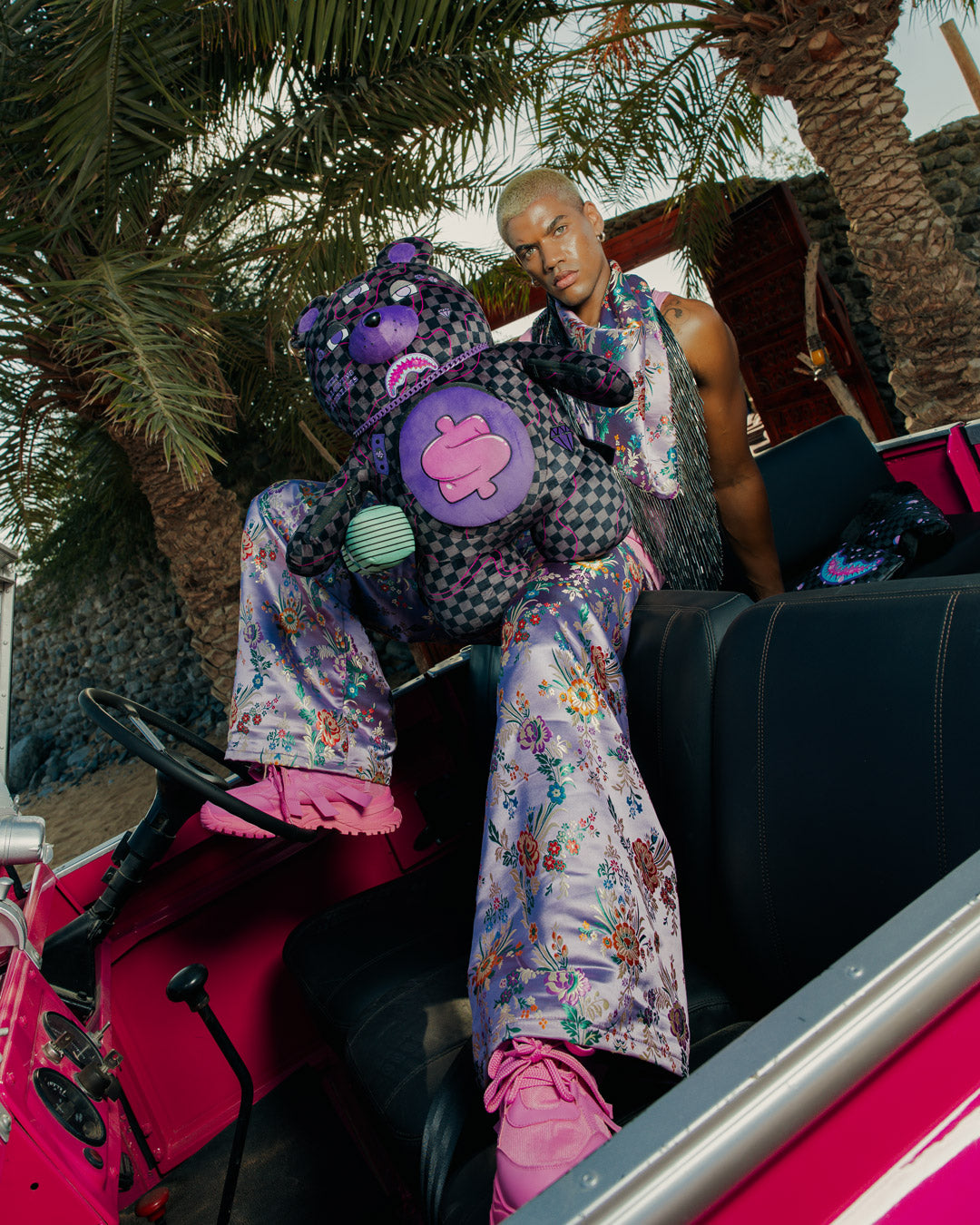 PURPLE SLIME SHARK MONEYBEAR BACKPACK