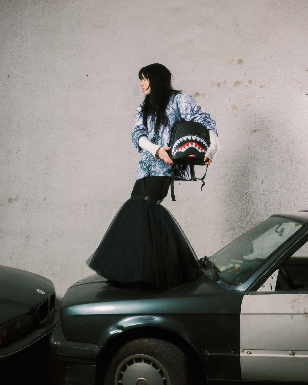 SHARKS IN PARIS HYPER PUFF SAVAGE BACKPACK