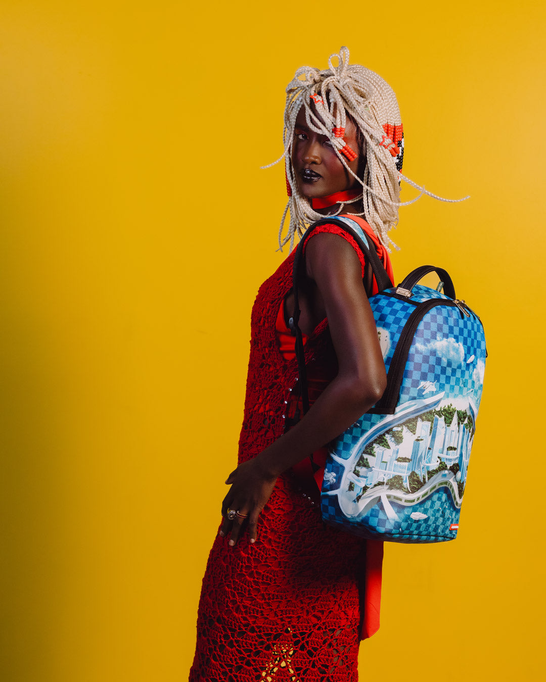 SHARK ISLAND SKYPORT FUTURE CITY BACKPACK