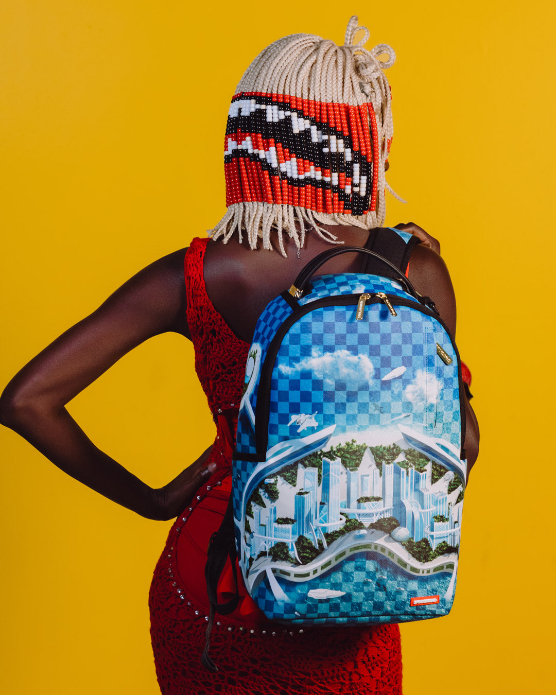 SHARK ISLAND SKYPORT FUTURE CITY BACKPACK