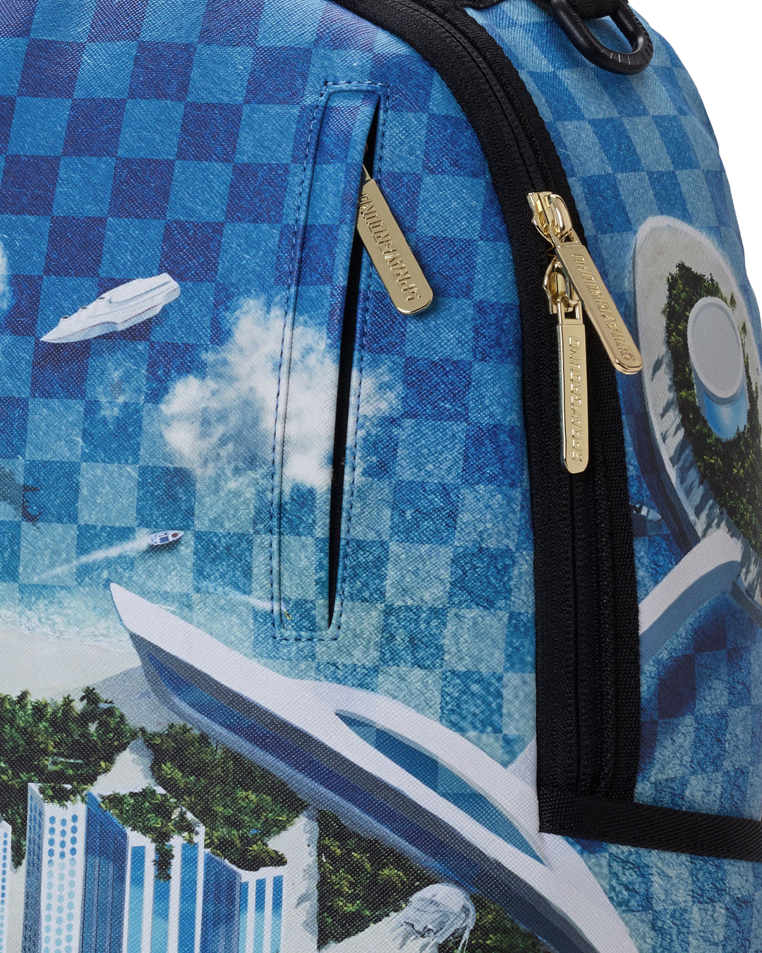 SHARK ISLAND SKYPORT FUTURE CITY BACKPACK