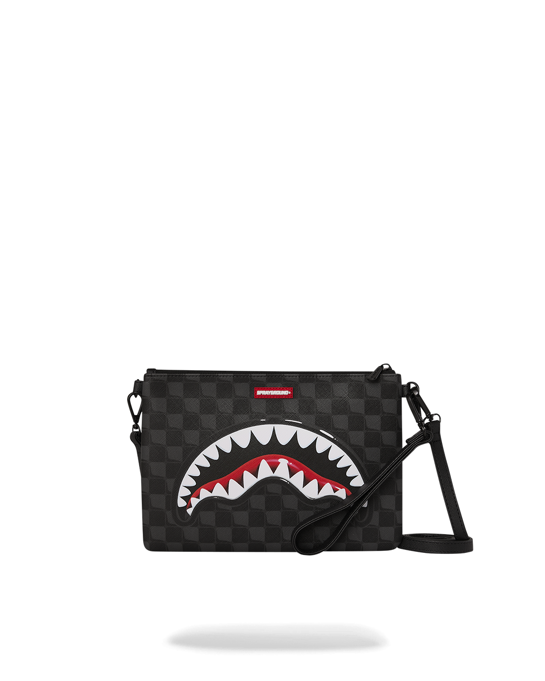SHARKS IN PARIS HYPER PUFF CROSSOVER CLUTCH