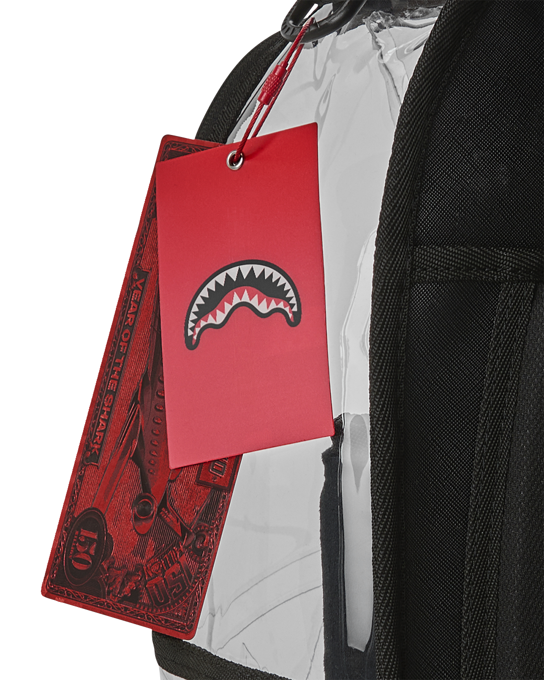 SHARK CENTRAL - CLEAR BACKPACK