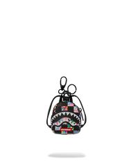 SHARKVERSE UNIVERSE BACKPACK KEYCHAIN