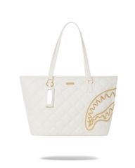 RIVIERA LE BLANC GOLD CHAIN SHARK TOTE
