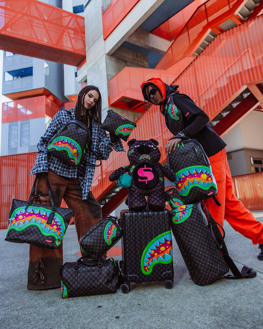 SLIME TAKEOVER HARD SHELL CARRY-ON LUGGAGE